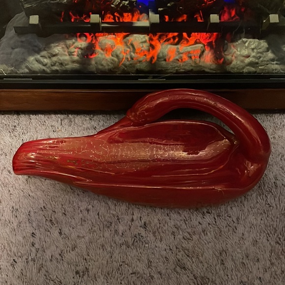 Vintage Handmade Ceramic Swan - Picture 2 of 7